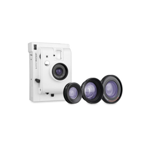 Lomo'Instant Mini White + 3 Lentes